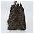 FENDI Zucca Canvas Tote Bag Black Brown - vista 3