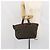 FENDI Zucca Canvas Hand Bag Black Brown - vista 22