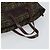 FENDI Zucca Canvas Hand Bag Black Brown - vista 7