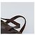 FENDI Zucca Canvas Hand Bag Black Brown - vista 8