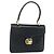 Céline CELINE Hand Bag Leather Navy Gold