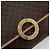 Céline CELINE Macadam Canvas Circle Shoulder Bag PVC Leather Brown Gold - vista 17