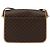 Céline CELINE Macadam Canvas Circle Shoulder Bag PVC Leather Brown Gold - vista 2