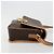 Céline CELINE Macadam Canvas Circle Shoulder Bag PVC Leather Brown Gold - vista 3