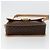 Céline CELINE Macadam Canvas Circle Shoulder Bag PVC Leather Brown Gold - vista 5