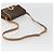 Céline CELINE Macadam Canvas Circle Shoulder Bag PVC Leather Brown Gold - vista 7