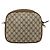 GUCCI GG Supreme Web Sherry Line Shoulder Bag PVC Beige Gold Red - vista 2