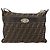 FENDI Zucca Canvas Shoulder Bag Black Brown - vista 13