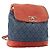 CHANEL Matelasse Chain Backpack Denim Blue Gold CC