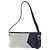 LOEWE Anagram Shoulder Bag Suede Leather Gray Silver - vista 2