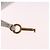 Chloé Chloe Paddington Hand Bag Leather White Gold Silver - vista 17