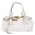 Chloé Chloe Paddington Hand Bag Leather White Gold Silver - vista 2