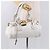 Chloé Chloe Paddington Hand Bag Leather White Gold Silver - vista 25
