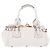 Chloé Chloe Paddington Hand Bag Leather White Gold Silver - vista 3