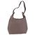 LOEWE Shoulder Bag Leather Purple gray