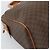 Céline CELINE Macadam Canvas Boston Bag PVC Leather Brown Gold - vista 14