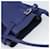 Céline CELINE Hand Bag Leather Blue Silver - vista 6