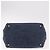PRADA Canapa M Hand Bag Denim Blue Gold - vista 5