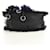 PRADA Chain Shoulder Bag Fur Black Silver - vista 5