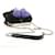 PRADA Chain Shoulder Bag Fur Black Silver - vista 7