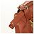 Chloé Chloe Marcie Hand Bag Leather 2way Orange Gold - vista 10