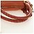 Chloé Chloe Marcie Hand Bag Leather 2way Orange Gold - vista 7