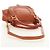 Chloé Chloe Marcie Hand Bag Leather 2way Orange Gold - vista 8