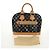 LOUIS VUITTON Monogram Multicolor Alma Hand Bag Black M92646 LV - vista 12
