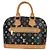 LOUIS VUITTON Monogram Multicolor Alma Hand Bag Black M92646 LV - vista 13