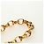 CHANEL Schultertasche mit Kette aus Leder Gold CC - Ansicht 14