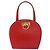 Céline CELINE Circle Hand Bag Leather Red Gold - vista 2