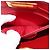 Céline CELINE Circle Hand Bag Leather Red Gold - vista 27