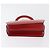 Céline CELINE Circle Hand Bag Leather Red Gold - vista 6