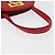 Céline CELINE Circle Hand Bag Leather Red Gold - vista 8