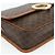Céline CELINE Macadam Canvas Shoulder Bag PVC Leather Brown Gold - vista 14