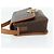 Céline CELINE Macadam Canvas Shoulder Bag PVC Leather Brown Gold - vista 3
