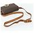Céline CELINE Macadam Canvas Shoulder Bag PVC Leather Brown Gold - vista 7