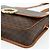 Céline CELINE Macadam Canvas Shoulder Bag PVC Leather Brown Gold - vista 9