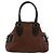 FENDI Enitco Hand Bag Leather Brown Gold - vista 2