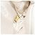 CHANEL Choco Bar Chain Shoulder Bag Lamb Skin White Silver CC - vista 11
