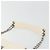 CHANEL Choco Bar Chain Shoulder Bag Lamb Skin White Silver CC - vista 14