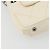 CHANEL Choco Bar Chain Shoulder Bag Lamb Skin White Silver CC - vista 16