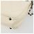 CHANEL Choco Bar Chain Shoulder Bag Lamb Skin White Silver CC - vista 17