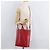 Céline CELINE Vertical Cabas Tote Bag Leather 2way Red Silver - vista 24