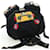 PRADA Robot Backpack Nylon Black Silver - vista 6