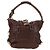 Chloé Chloe Paddington Shoulder Bag Leather Brown Gold Silver - vista 13