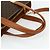 Céline CELINE Macadam Canvas Hand Bag PVC Leather 2way Brown Gold - vista 7