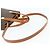 Céline CELINE Macadam Canvas Hand Bag PVC Leather 2way Brown Gold - vista 8