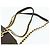 PRADA Chain Tote Bag Nylon Leather Green Gold - vista 14