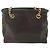 PRADA Chain Tote Bag Nylon Leather Green Gold - vista 2